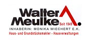 Walter Meulke – Haus- und Grundstücksmarkler, Hausverwaltung – Logo